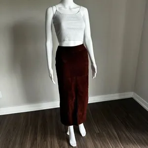 Garage White Ribbed Bungee Cropped Cami Size Small thumbnail 4