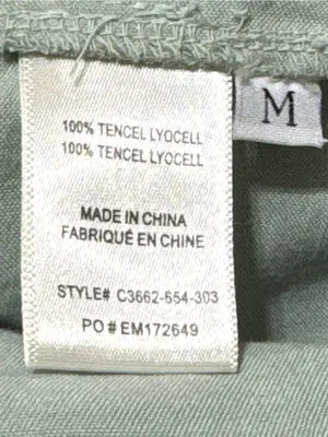 CLOTH & STONE Anthropologie Drawstring Joggers M Sage $88 Retail EUC thumbnail 8