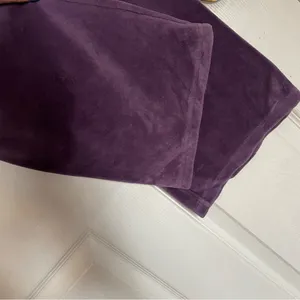 Juicy Couture Y2K Velour Track Pants Sweatpants Sz Small Purple thumbnail 6