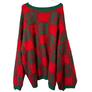 Holiday Time Women Size 4X Boston Terrier Ugly Christmas‎ Sweater Holiday Party thumbnail 2