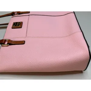 DOONEY & BOURKE Pale Pink Pebbled Leather Lexington Shopper Shoulder Bag thumbnail 3