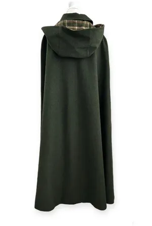 COJANA London wool / cashmere blend cape, made in England, one size thumbnail 3