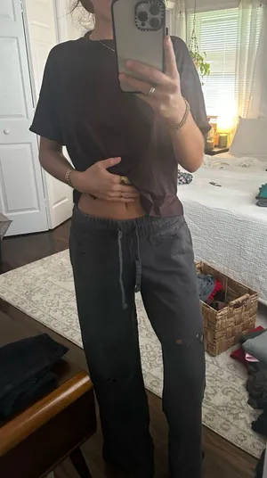 Aerie wide leg sweatpants thumbnail 1