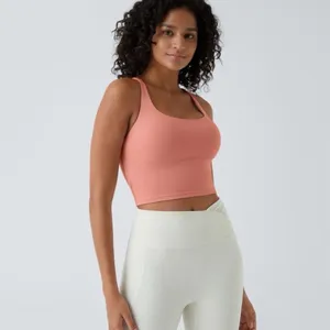 Halara Crisscross Backless Built In Bra Tank Top Blooming Dahlia Size XXS thumbnail 9