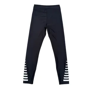 P.E Nation Leggings Women Small Black Excellent Striped Ankle Logo PEC-A02 thumbnail 4