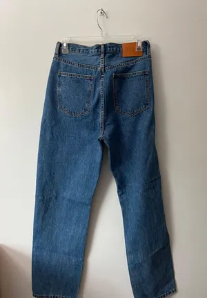 Princess Polly Holly Asymmetric Straight-Leg Jeans thumbnail 5