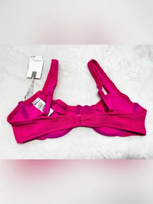 Good American Always Fits Demi Bikini Top Size Large thumbnail 5