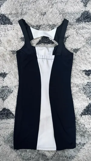 Sexy tight dress Black Size M thumbnail 2