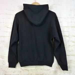 Vintage 90s UCLA Hoodie Womens S Black Big Logo Made USA Gold Standard Bruins thumbnail 2