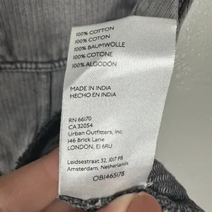 Anthropologie Pilcro Vest Womens Small‎ Gray Wash Cotton Knit Snap Belted thumbnail 5