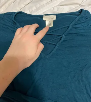 Long Sleeve Blue Size XS thumbnail 4
