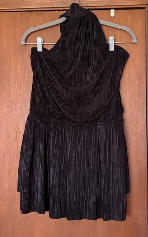 Glitter dress Black Size M thumbnail 1