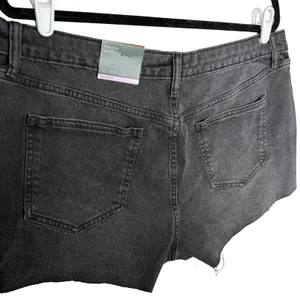 Wild Fable Low Rise Cutoff Denim Shorts Size 16 Y2K Grunge Streetwear Alt Edgy thumbnail 9