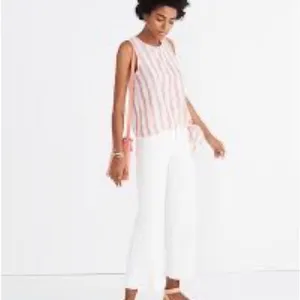 ✨Madewell Side-Tie Tank in Marcia Stripe thumbnail 2