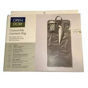 Open Story Convertible Gray Garment Bag thumbnail 2