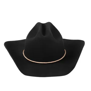 NWT Lack of Color The Ridge Black Felt Hat Size Small 55CM thumbnail 3