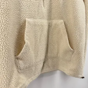 NFL Team Apparel Cleveland Browns‎ Sherpa Fleece 1/4 Zip Pullover Sweatshirt XXL thumbnail 5