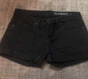 Blank NYC Black Denim Shorts thumbnail 2