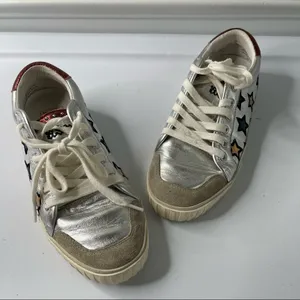 ASH stars majestic motif‎ trainers sneakers size 8 thumbnail 2