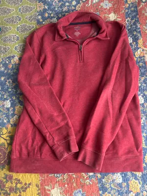 Croft & Barrow Oversized Quarter- Zip thumbnail 1