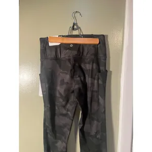 RBX Womens Size Small Full Length Legging Black Gray Camo Side Pockets High Rise thumbnail 10
