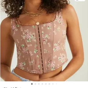 Altar’d State Alex ruffled trim corset top. Size XS thumbnail 6