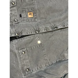 CARHARTT SANDSTONE HOODED MULTI-POCKET JACKET/SHERPA LINED Size XL thumbnail 9