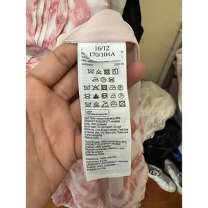 Allsaints Hali‎ Areias Mini Dress Size US 12 Pink White thumbnail 3