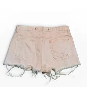 Lovers + Friends Jack High Rise‎ Distressed Denim Shorts Pink Amalfi Size 28 thumbnail 2