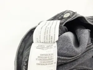 Abercrombie & Fitch‎ The 90s Straight Leg Curve Love Jeans Women's 29 Gray Black thumbnail 7