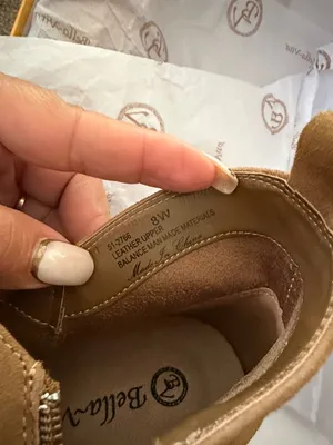 Bella-Vita Raquel‎ Booties cognac kidsuede leather thumbnail 9
