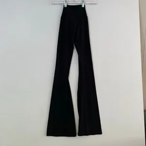 OFFLINE By Aerie Black Flare Yoga Pants XXS High Rise Y2K Athleisure thumbnail 4