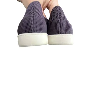 LifeStride Soft System Purple Knitted‎ Slip On Lace Up Sneakers Womens 8 thumbnail 3