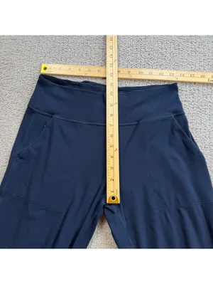 Lululemon High-Rise Cuffed Jogger Leggings Navy Women's 8 Athletic Yoga Pants thumbnail 3