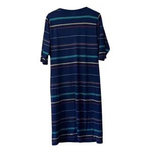 Pandora Womens Dress Size‎ Large Striped 3/4 Sleeve Made In USA Classic VTG thumbnail 2