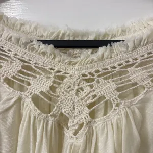 Free People Embroidered Bohemia Blouse XS Festival Ethereal Boho Floral thumbnail 6