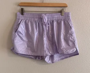 Zyia Active Light Lavender Athletic Shorts Pink Size L thumbnail 1