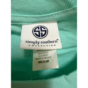 Simply Southern Southern Date Attire Must Haves Mint Graphic T-Shirt M NWT thumbnail 7