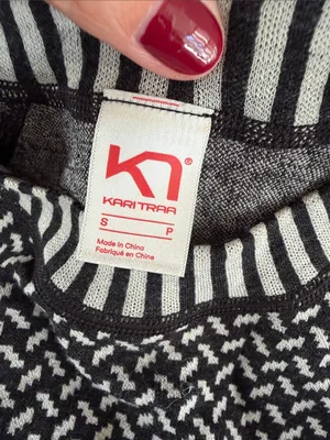 Kari Traa Smekker Long Sleeve Women's Base Layer Top - 100% Merino Wool Fitted K thumbnail 3