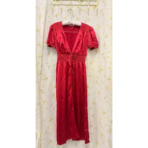 Reformation Alexea Maxi Dress Red US 2 Birthday‎ Romantic Date Night Party thumbnail 5