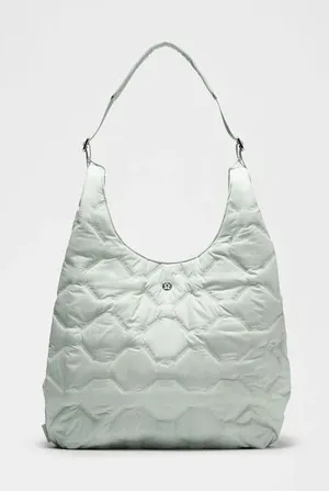 Lululemon Quilty Pleasures Shoulder Bag 14L pelican sold out online NWT thumbnail 1
