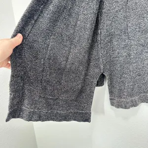 Barefoot Dreams CozyChic Luxe Size M Dark Grey Cozy Loungewear Hooded Open Front thumbnail 4