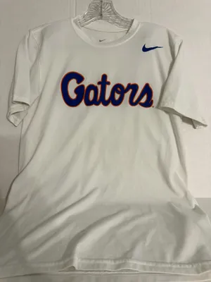 The Nike Tee White Florida Gators Short Sleeve Athletic Tee thumbnail 1