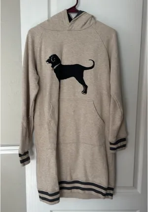 The Black Dog Sweatshirt Dress thumbnail 2