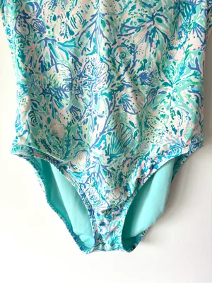 Lilly Pulitzer Jagger One-Piece Swimsuit Soleil It On Me Vacation Resortwear thumbnail 6