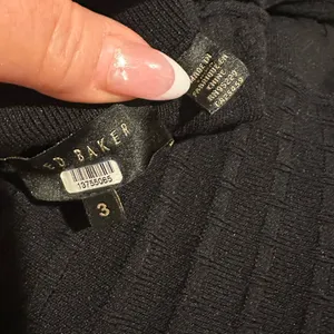 Ted Baker Black Knit Sleeveless Cocktail Dress M thumbnail 7