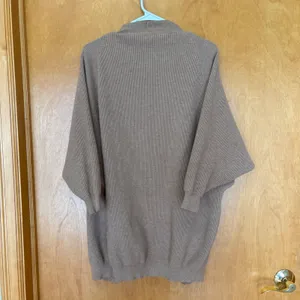 AKEMI + KIN Beige Ribbed Kimono Cardigan Sweater One Size‎ thumbnail 8