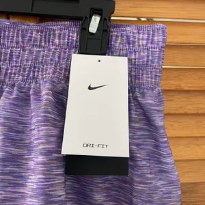 Women’s One Dri-Fit Mid Rise 3” Brief-Lined Active Athletic Shorts Sz M NWT thumbnail 2