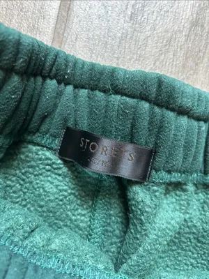 storets Dark Green Fleece Joggers thumbnail 2