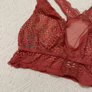 Victoria’s Secret Pink Lace Racer back Bralette Women’s Sz M Medium NWOT thumbnail 2